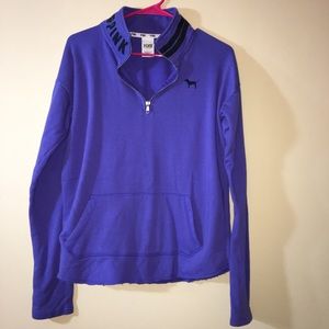 VS PINK Quarter Zip Jacket